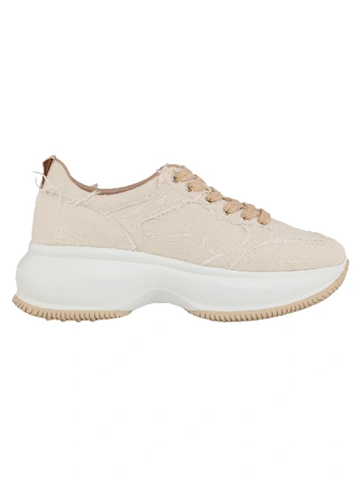 Shop Hogan Maxi Active Sneaker In Off White