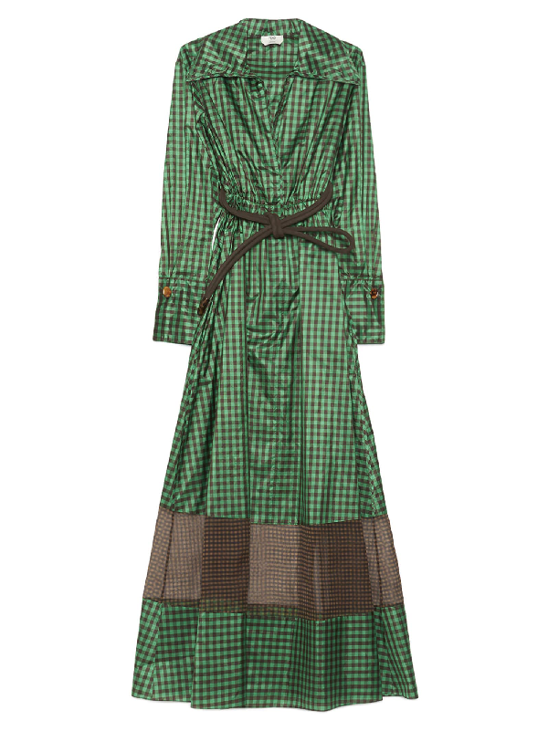 fendi green dress