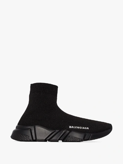 Shop Balenciaga 'speed' Sock-sneakers In Black
