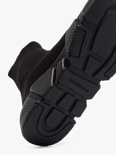 Shop Balenciaga 'speed' Sock-sneakers In Black