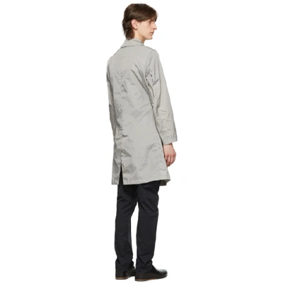 Shop Mackintosh Grey Dunkeld Coat In Drizzle