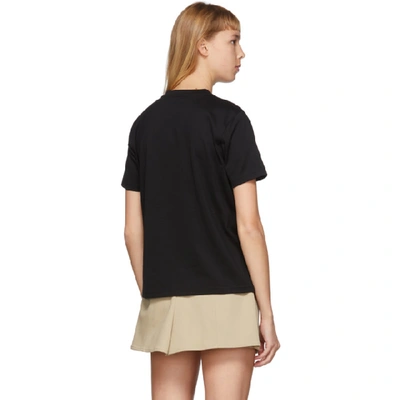 Shop Burberry Black Logo T-shirt