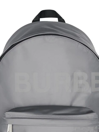 Shop Burberry Horseferry Print Backpack In Grey