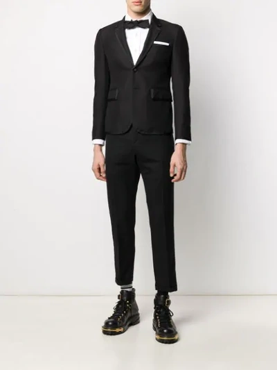 Thom Browne High-armhole Tuxedo In Black