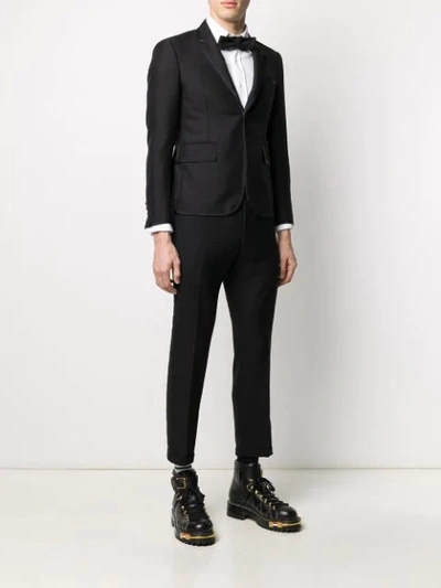 Thom Browne High-armhole Tuxedo In Black