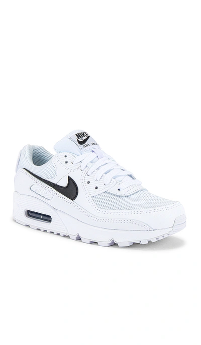 Shop Nike Air Max 90 Sneaker In White & Black