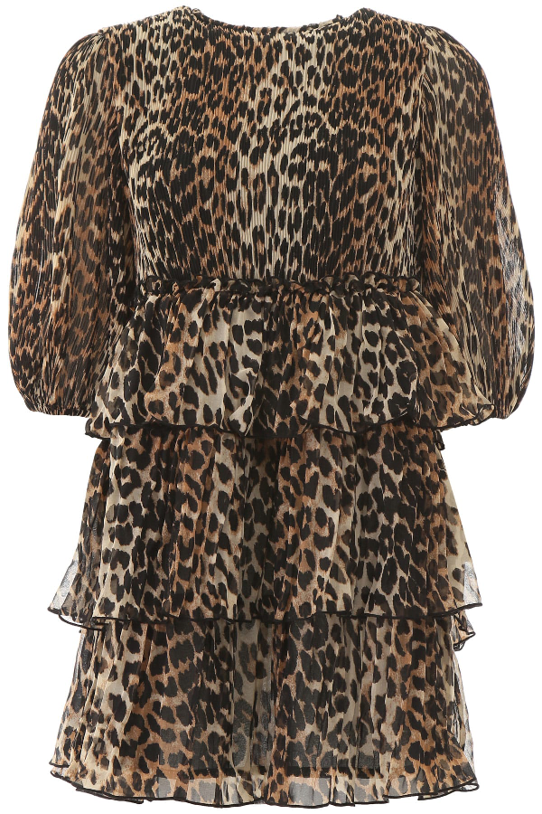 ganni babydoll dress