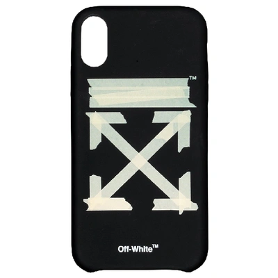 Pre-owned Off-white  Tape Arrows Iphone Xs Case Black/beige