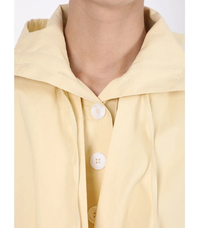 Shop Jacquemus La Veste Mimosa Hooded Jacket In Yellow