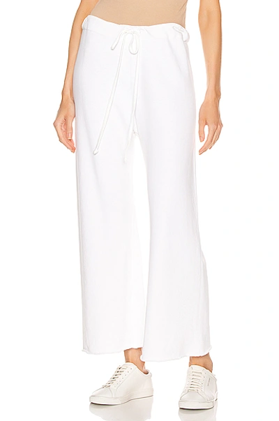 Shop Nili Lotan Kiki Sweatpant In Vintage White