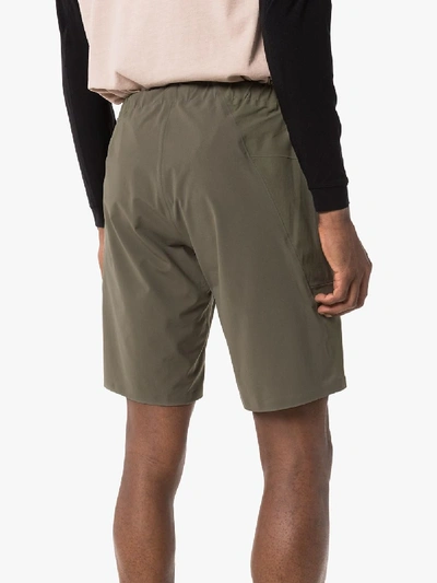 Shop Veilance Grey Secant Shorts