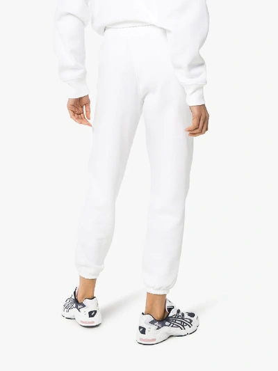 Shop Polo Ralph Lauren Logo Flag Track Pants In White