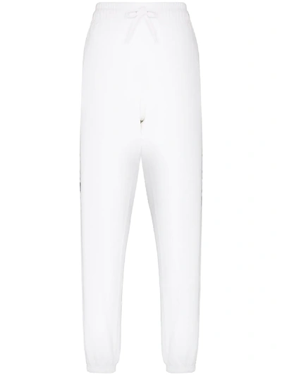Shop Polo Ralph Lauren Logo-print Track Pants In White