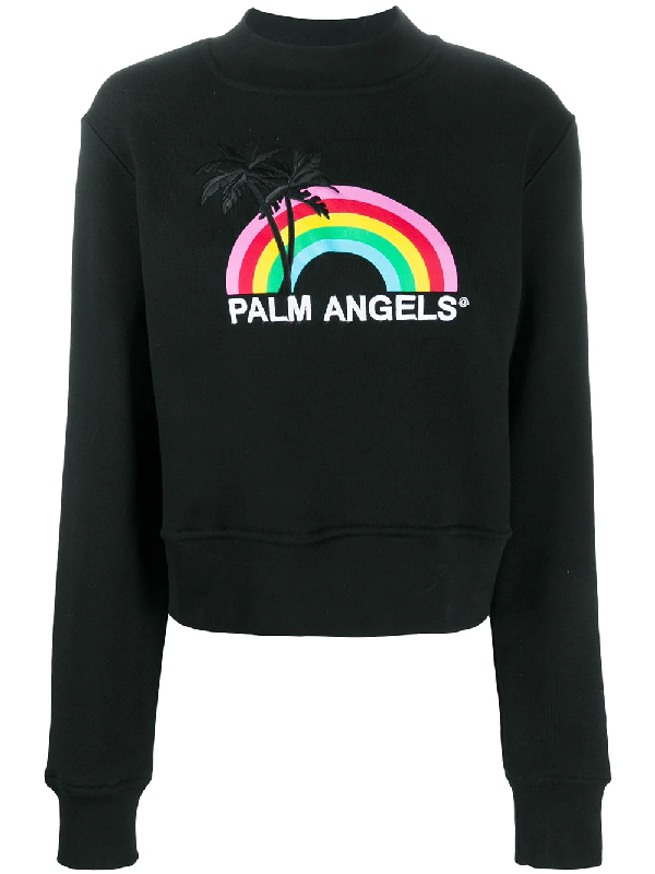 palm angels rainbow t shirt