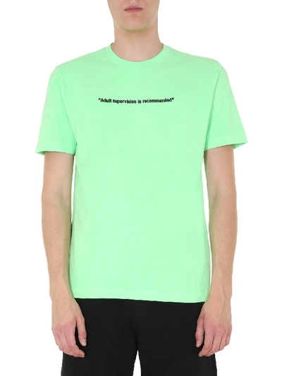 Shop Diesel T-just-neon T-shirt In Verde