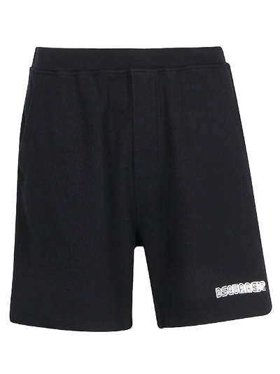 Shop Dsquared2 Bermuda Shorts In Black