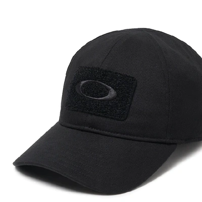 Shop Oakley Si Cotton Cap In Black