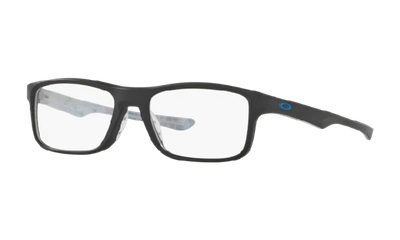 Oakley Metalink 55mm Rectangular Optical Glasses In Black