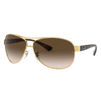 Ray Ban Rb3386 Sunglasses Tortoise Frame Brown Lenses 67-13 In Tortoise