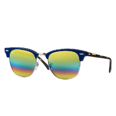 Shop Ray Ban Rb3016 Sunglasses In Blue