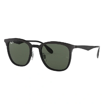 Shop Ray Ban Rb4278 Sunglasses Black Frame Green Lenses 51-21