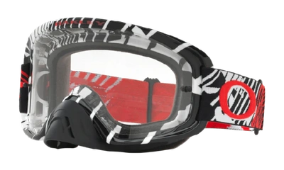 Shop Oakley O-frame® 2.0 Mx Goggles In Black,red