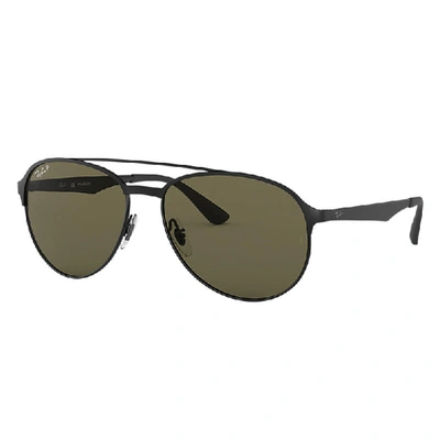 Shop Ray Ban Rb3606 Sunglasses In Black