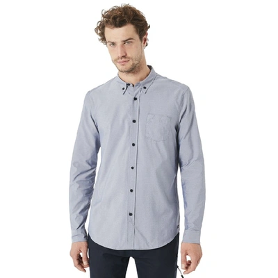 Shop Oakley Fathom Ls Solid Woven Shirt
