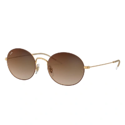 Ray Ban Rb3594 Sunglasses In Gold