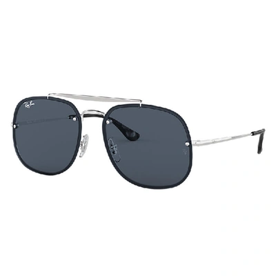 Shop Ray Ban Rb3583n Sunglasses In Silver