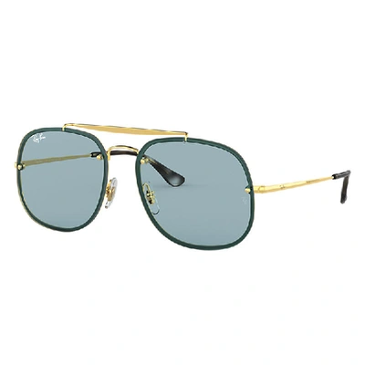 Shop Ray Ban Rb3583n Sunglasses In Gold