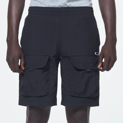 Shop Oakley Enhance Fgl Shorts 1.0 In Black