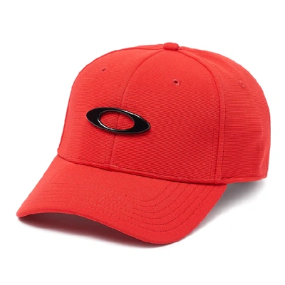 Shop Oakley Tincan Cap In Black,red