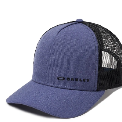 Shop Oakley Chalten Cap In Blue,indigo