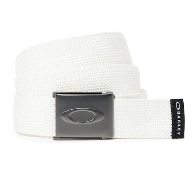 Shop Oakley Ellipse Web Belt In White