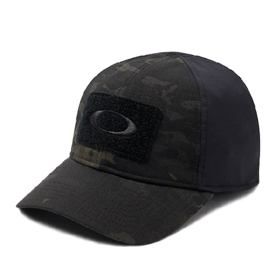 Shop Oakley Si Cotton Cap Mc In Black