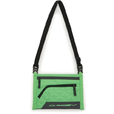 Shop Oakley Body Bag Flat Case In Green