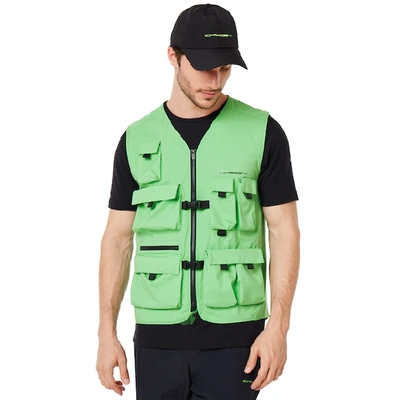 Shop Oakley Outdoor Vest In Green