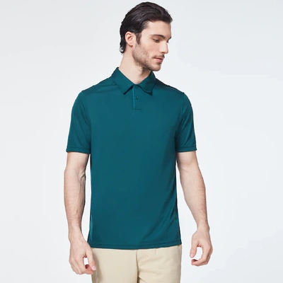 Shop Oakley Divisional Polo 2.0 In Pine Forest