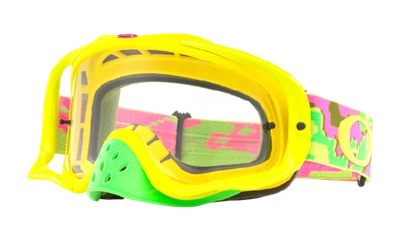 Shop Oakley Crowbar® Mx Goggles In Thermo Camo Pyg