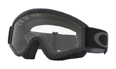 Shop Oakley L-frame® Mx Goggles In Carbon Fiber