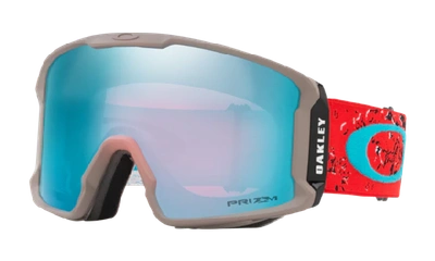 Shop Oakley Line Miner™ (asia Fit) Snow Goggles In Red