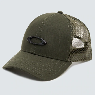 Shop Oakley Trucker Ellipse Hat In New Dark Brush