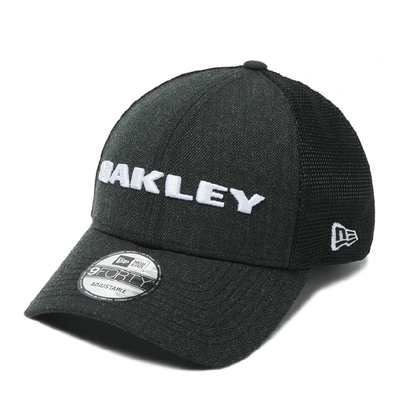 Shop Oakley Heather New Era Hat In Black
