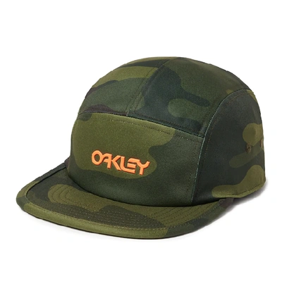 Shop Oakley Core Camo 5 Panel Cotton Camou Hat