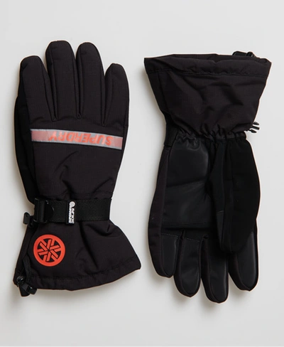 Shop Superdry Ultimate Snow Rescue Gloves In Black