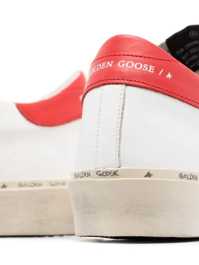 Shop Golden Goose Hi Star Platform Sneakers In White