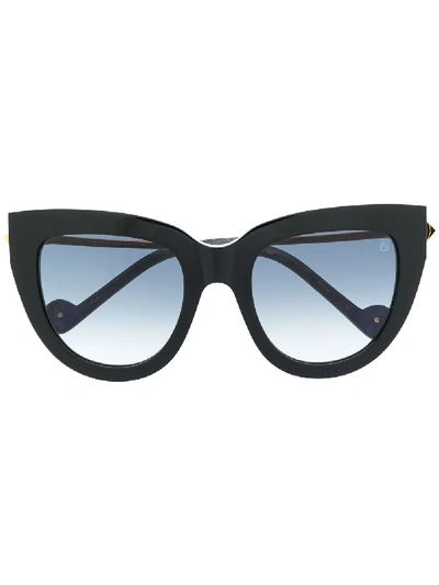 Shop Anna-karin Karlsson Oversized Frame Sunglasses In Black