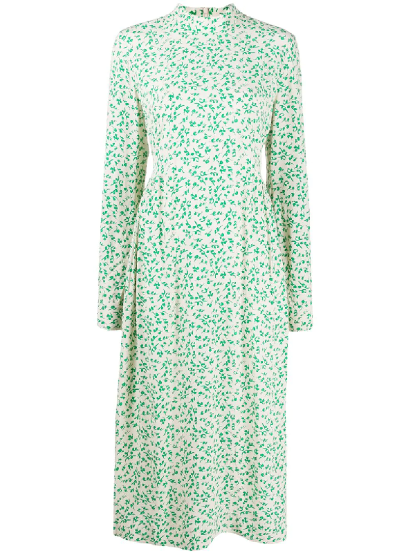 georgette midi dress