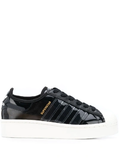 Shop Adidas Originals Superstar Bold Sneakers In Black